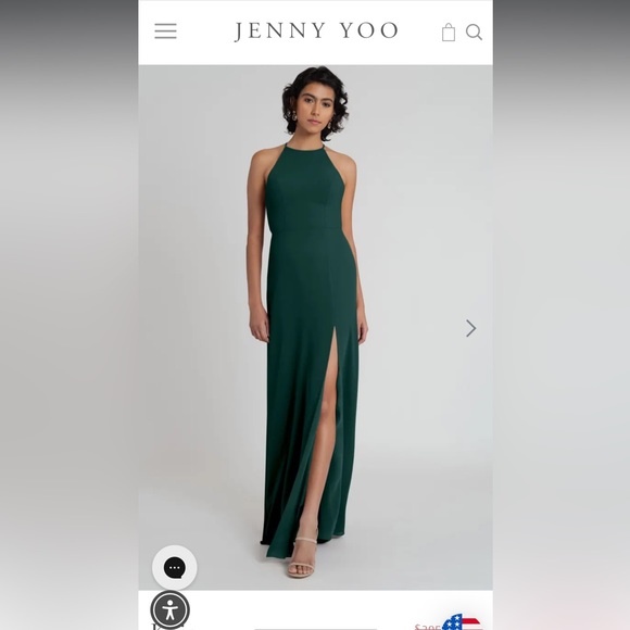 Jenny Yoo Kaia Bridesmaid Dress in Blush - Picture 2 of 5